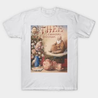 Dutch Tea Vintage Poster Art T-Shirt